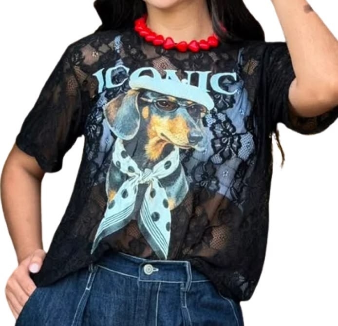Remerones de Encaje Perrunos - Imagen 3