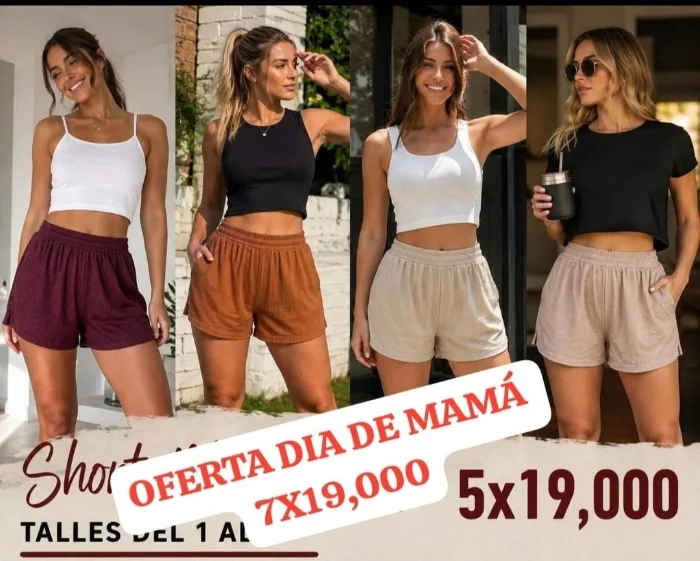 Short Morley Tory Combo Mamá 7 X $ 19000