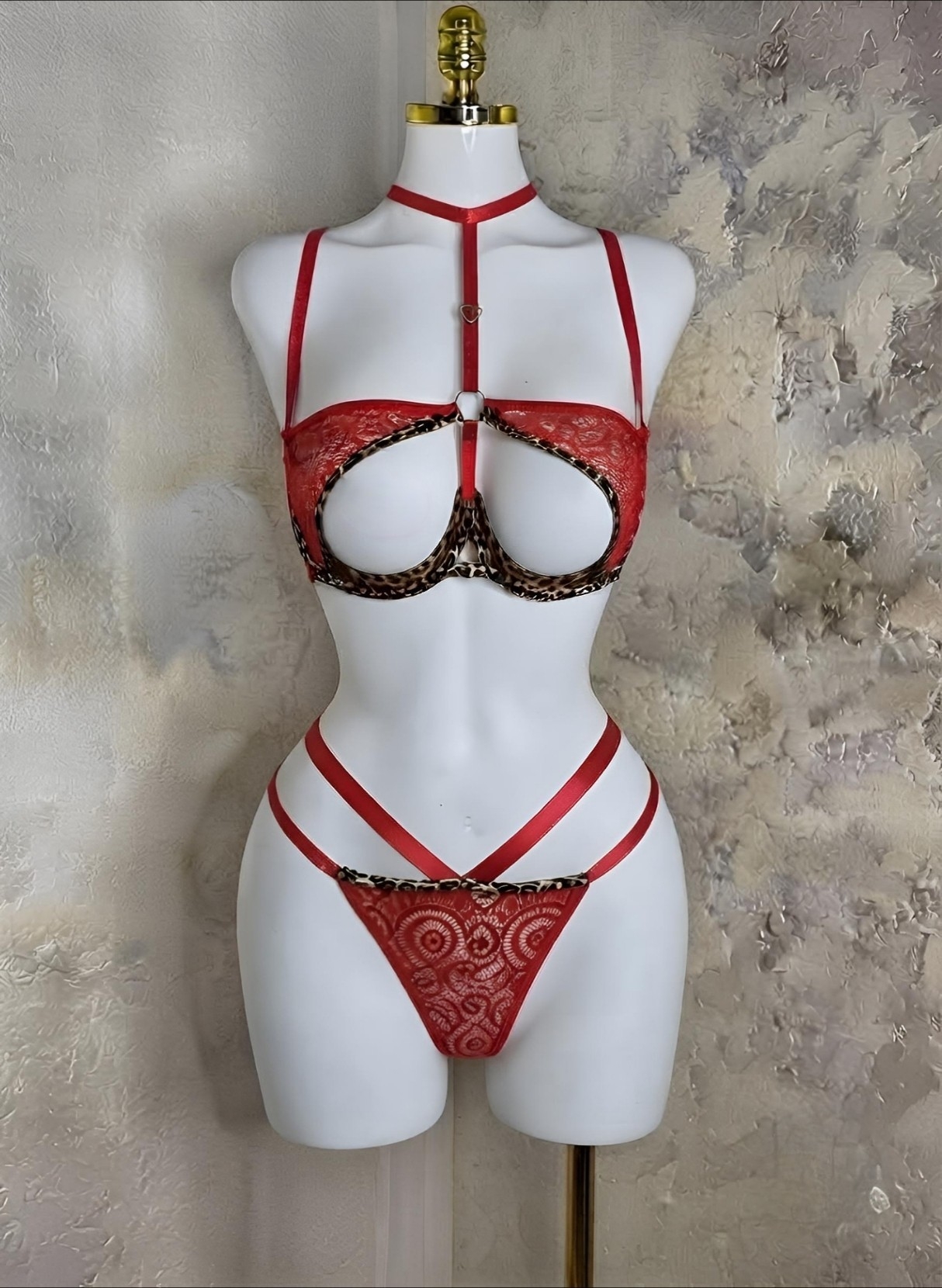 Conjunto Aro Animal Print - Imagen 3