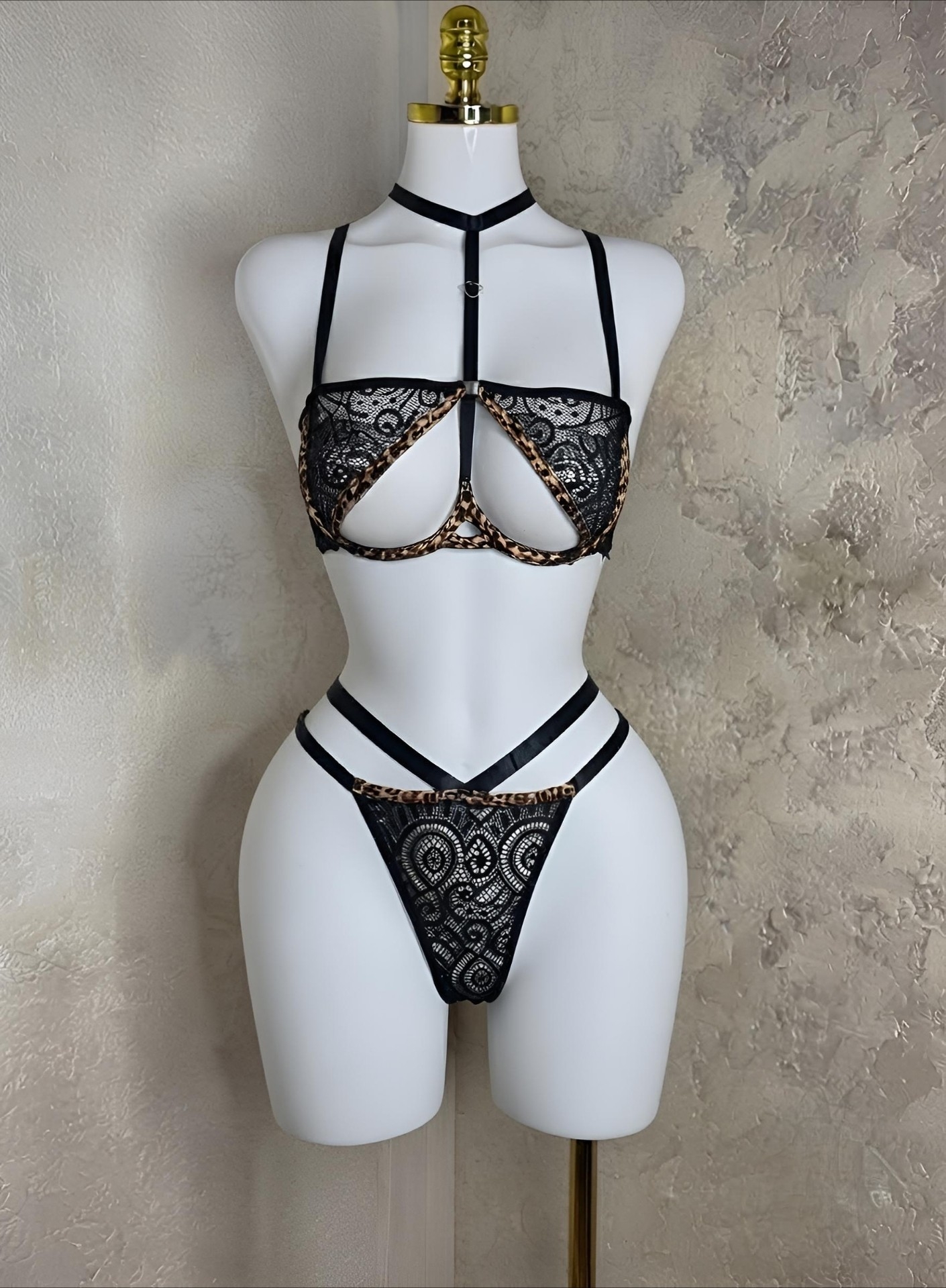 Conjunto Aro Animal Print - Imagen 4