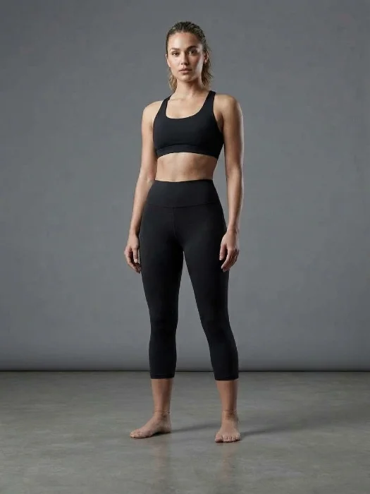 Conjunto Top+capri Lycra Premium