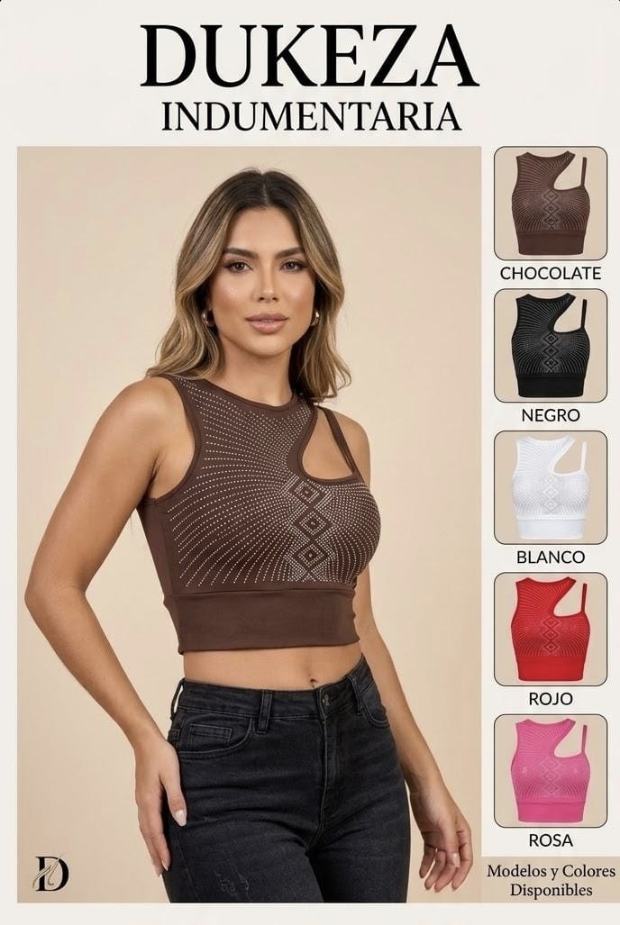Músculsas Top con Brillo - Imagen 2