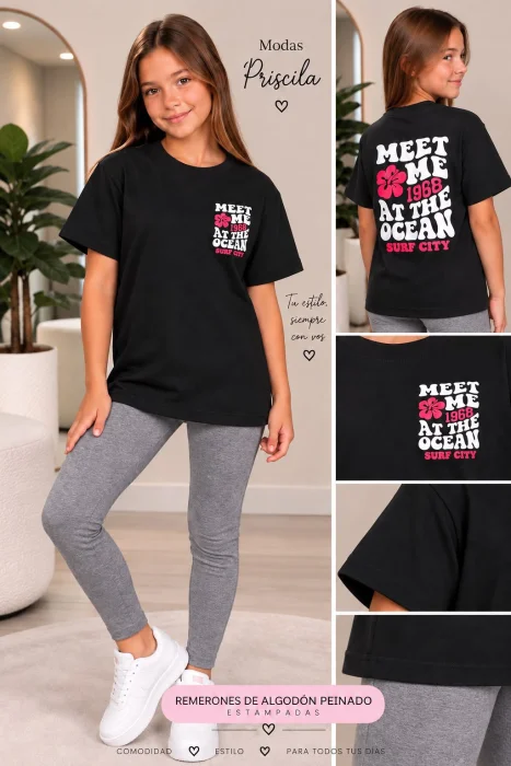 Remerones Algodón Estampados