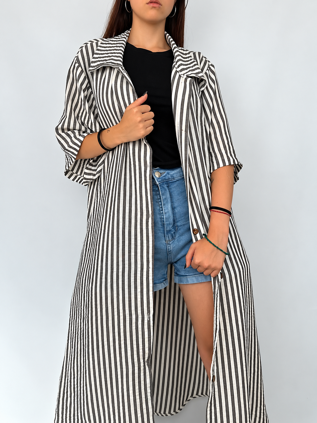 Camisa  Vestido de Lino Rayado - 04AF54E9-F515-446E-B910-E35582AFE071.png