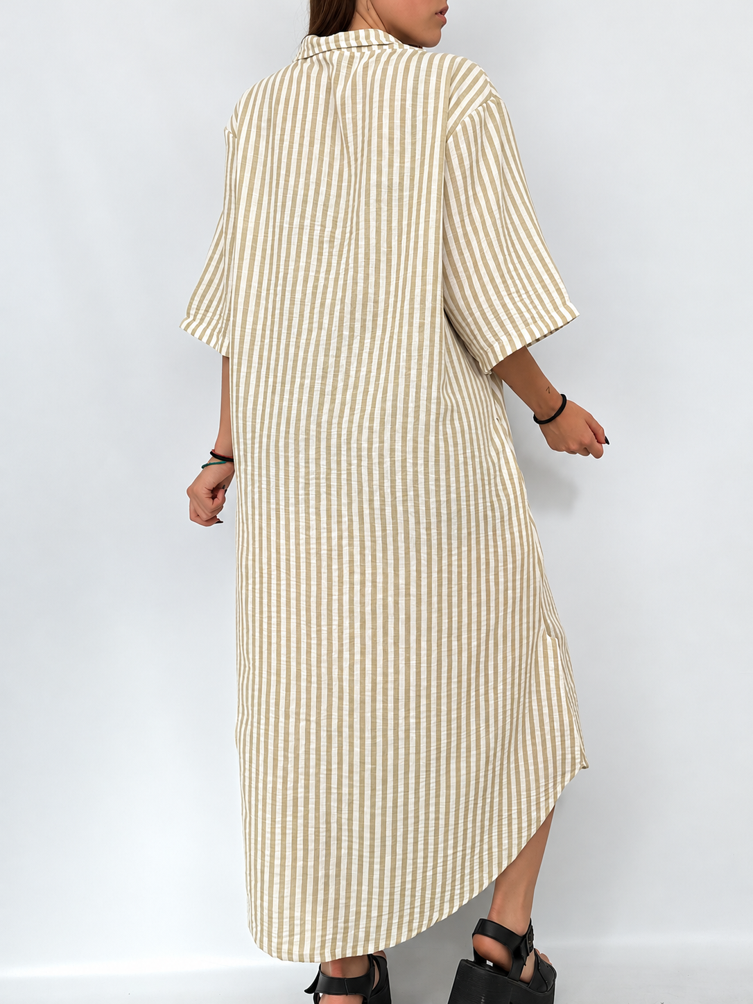 Camisa  Vestido de Lino Rayado - 9688E902-5972-426B-94DA-673A00841D03.png