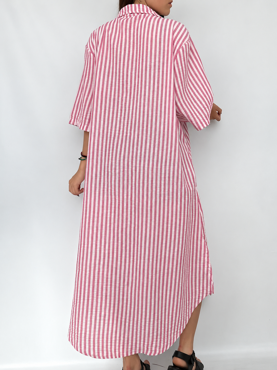 Camisa  Vestido de Lino Rayado - DD5921D2-F622-4ABD-B92A-D7B0CD15252B.png