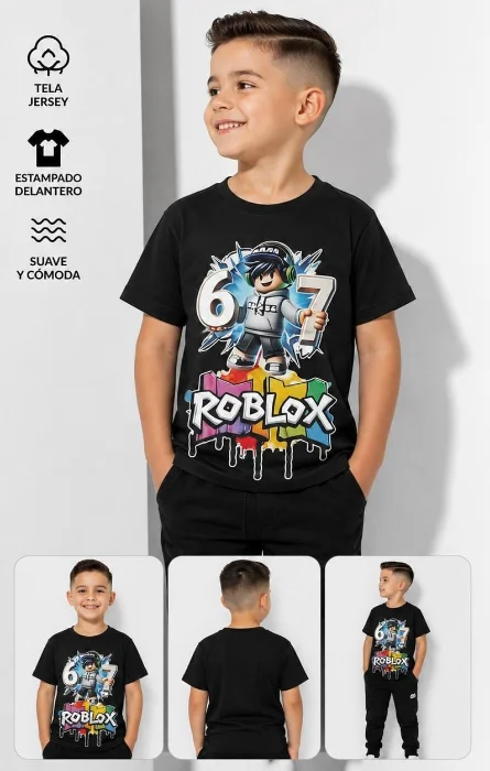 Remera Niño  Algodón Peinado 24/1