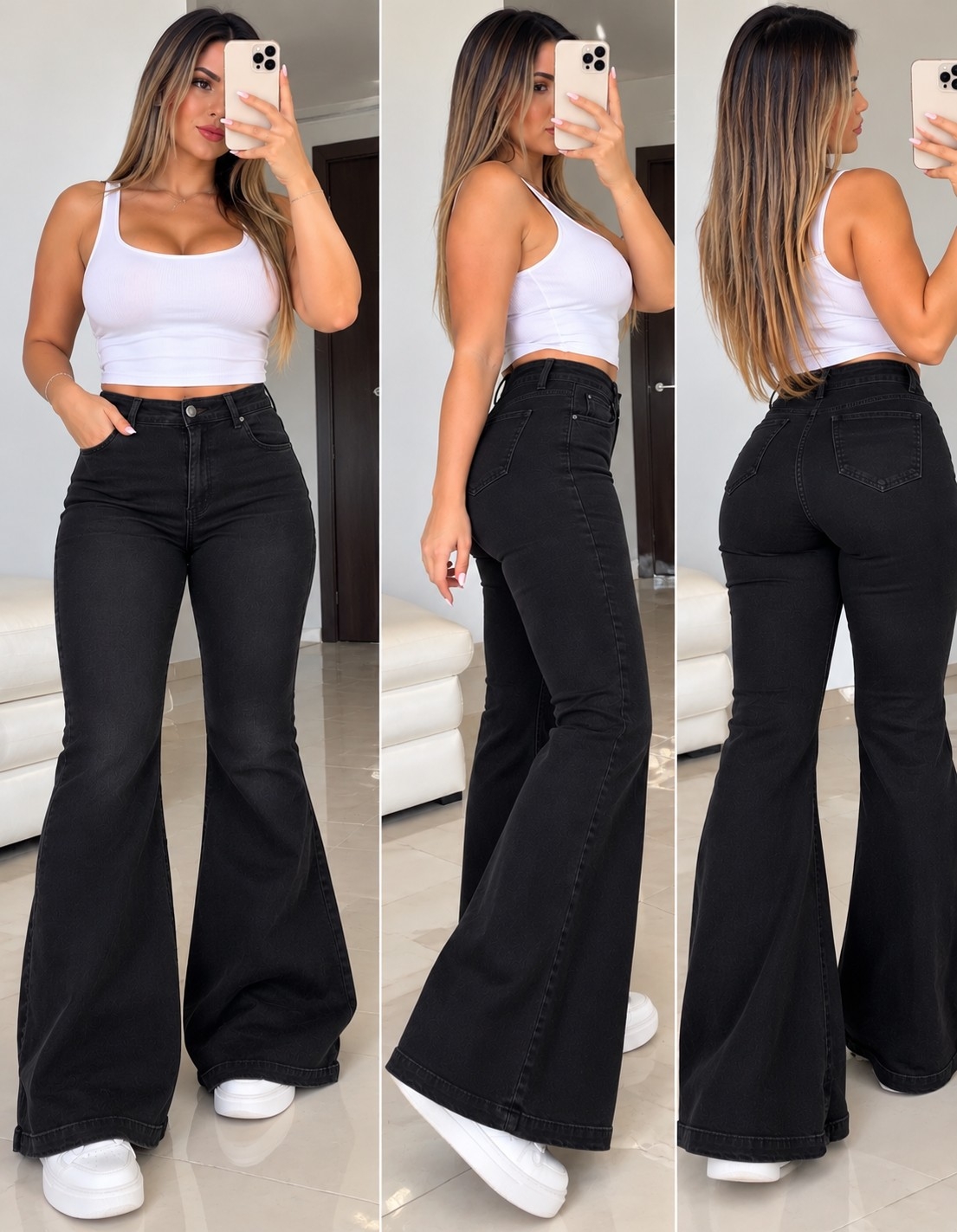 Oxford Jeans Elastisado Excelente Calidad Talles 38al48 - Imagen 4