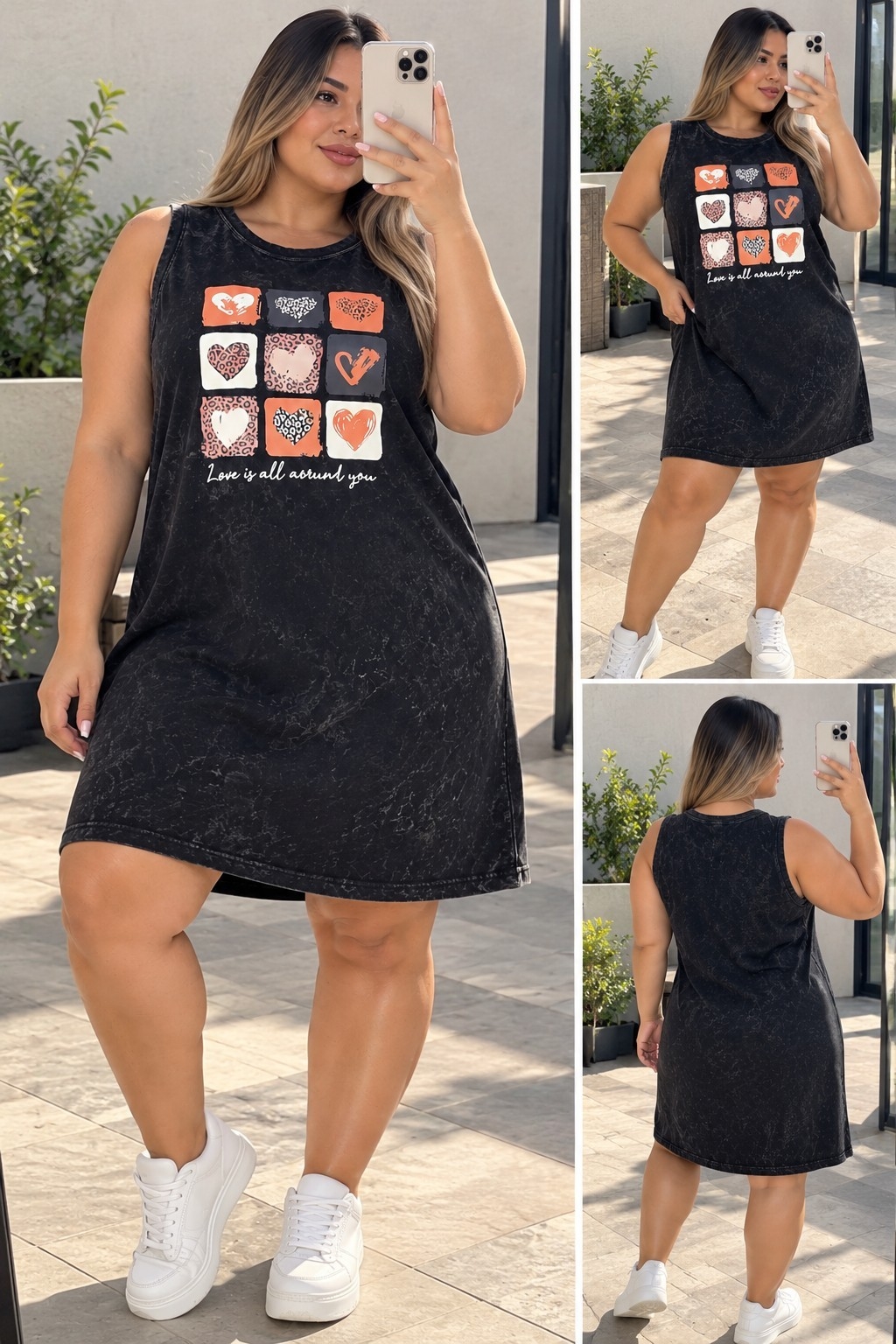 Vestido Batick Excelente Calidad Talles Unico - Imagen 4