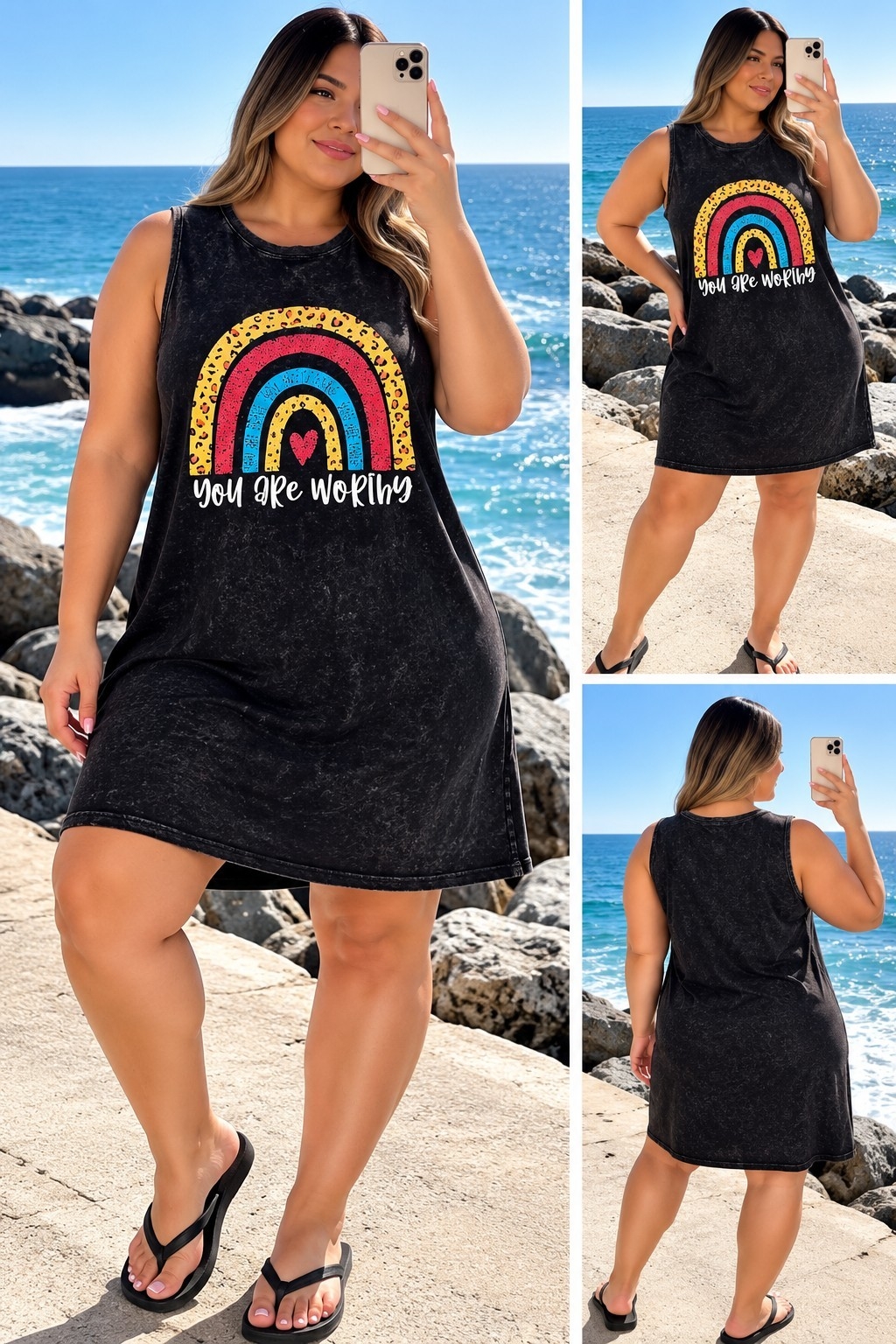 Vestido Batick Excelente Calidad Talles Unico - Imagen 6