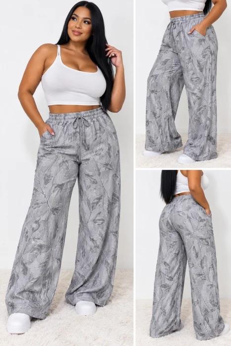 Palazo Lino Excelente Calidad Talles M/l/xl/xxl