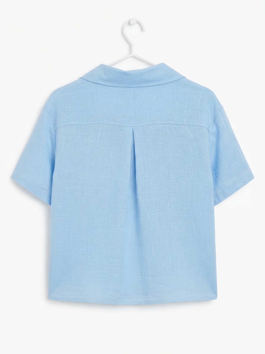 Camisa Celia / Lino con Spandex - Imagen 2