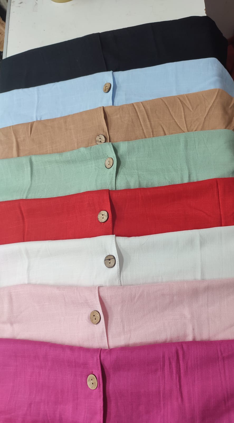Camisa Celia / Lino con Spandex - Imagen 3