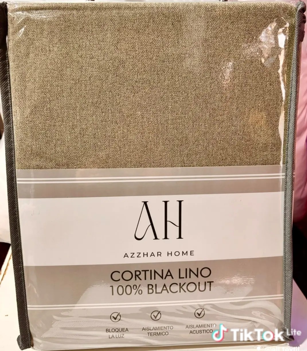 Cortina Lino 100%100 Blackout - Imagen 3