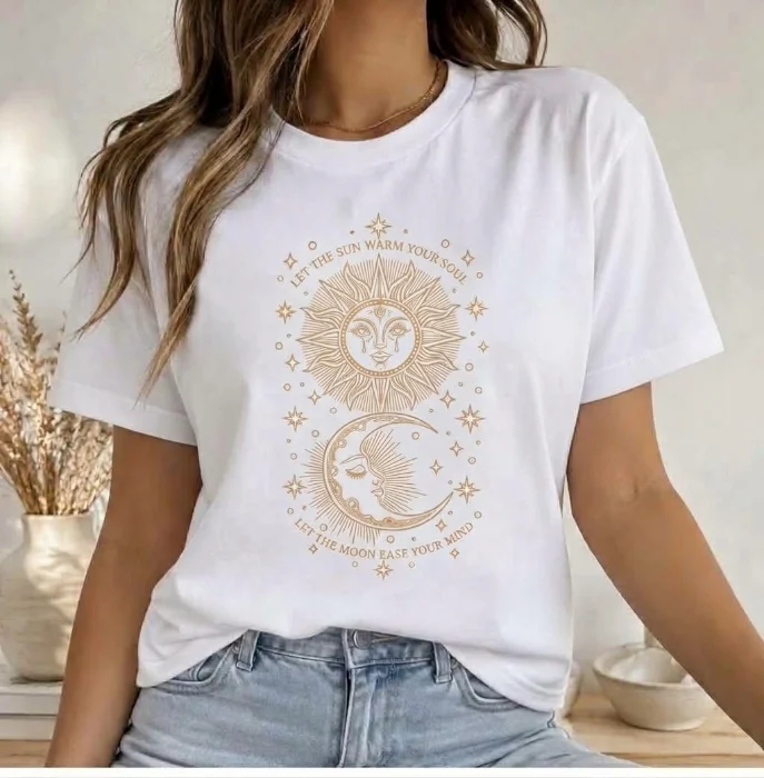 Remera Sol y Luna