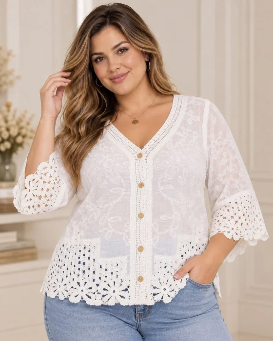 Camisa Broderi