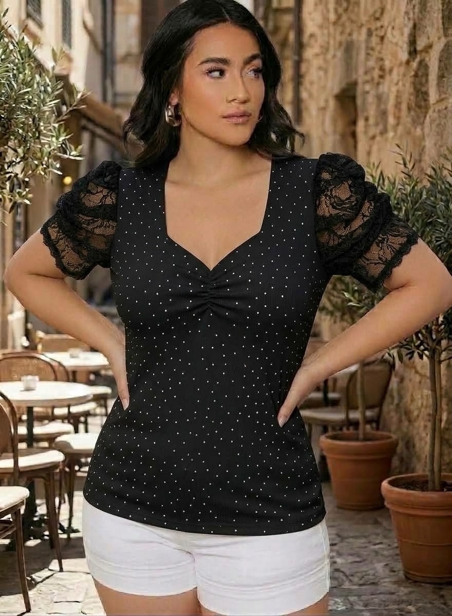 Princesa Escote Corazón con Tul Encaje - Imagen 2