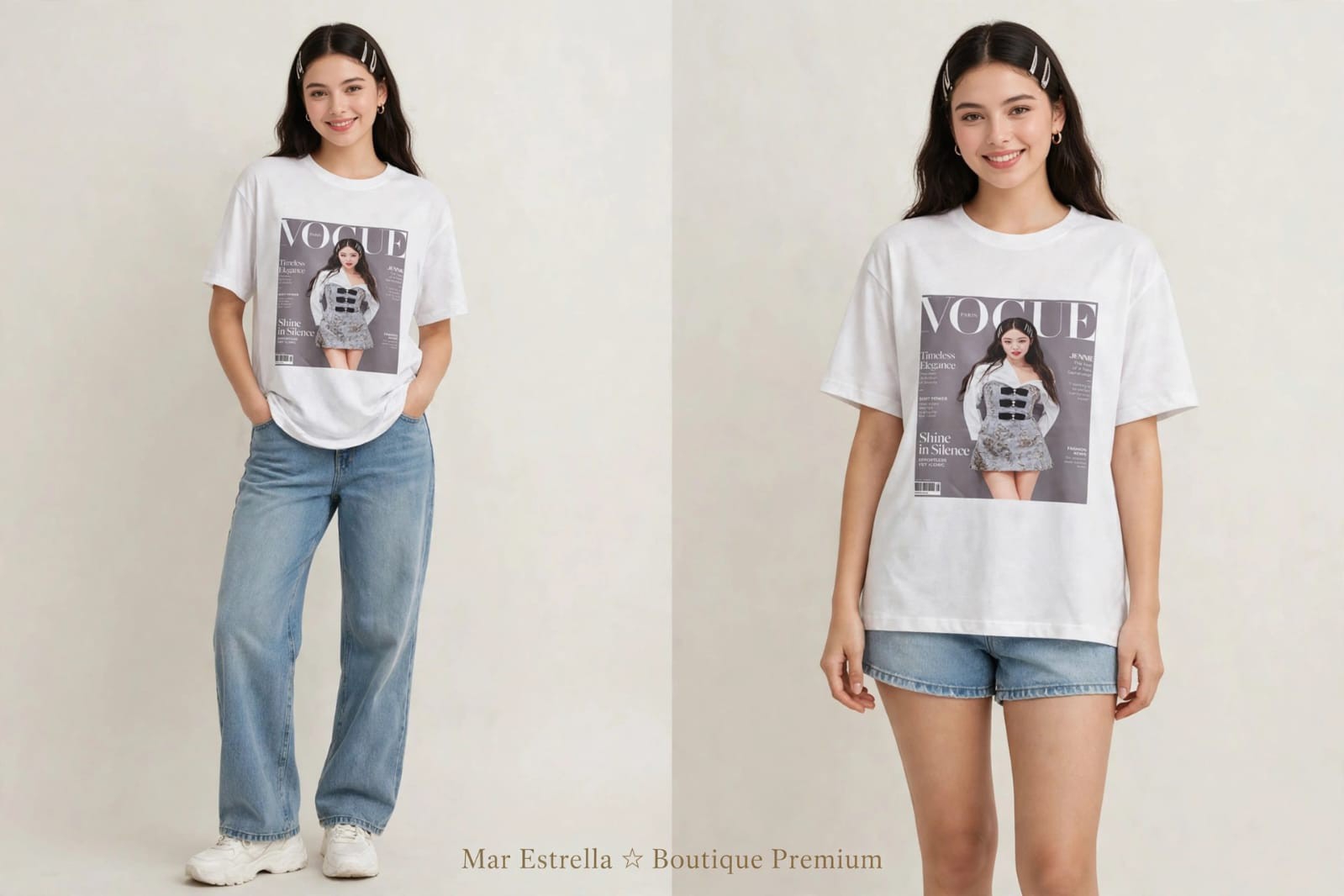 Remera Oversize Algodón Peinado - Imagen 2