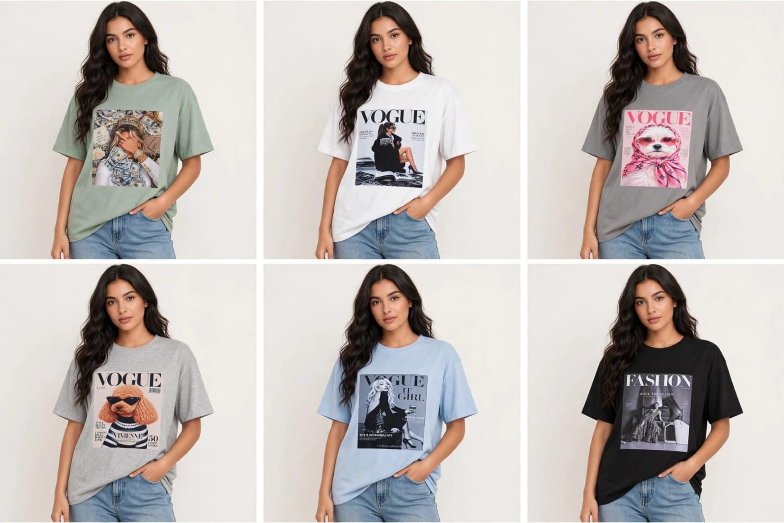 Remera Oversize Algodón Peinado - Imagen 3