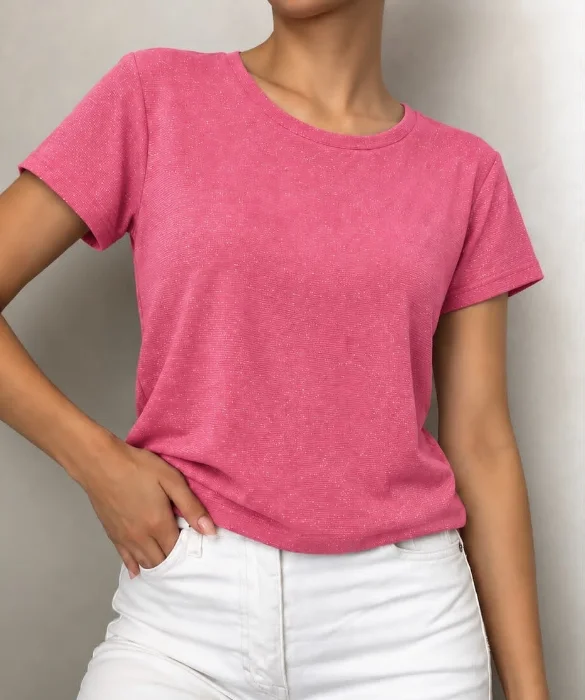 Remera Brillosa