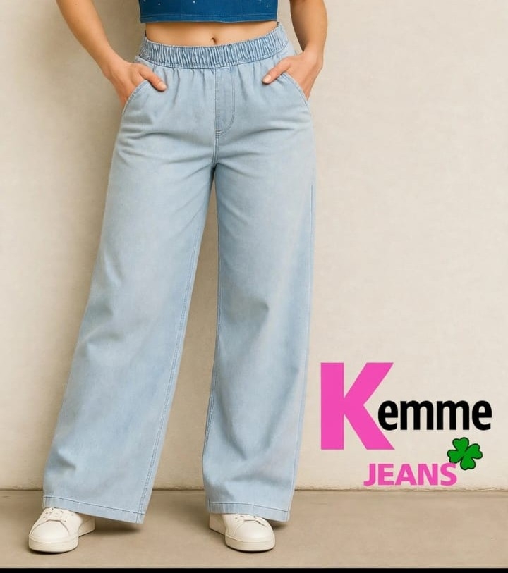 Palazo Jeans Liviano - Imagen 4