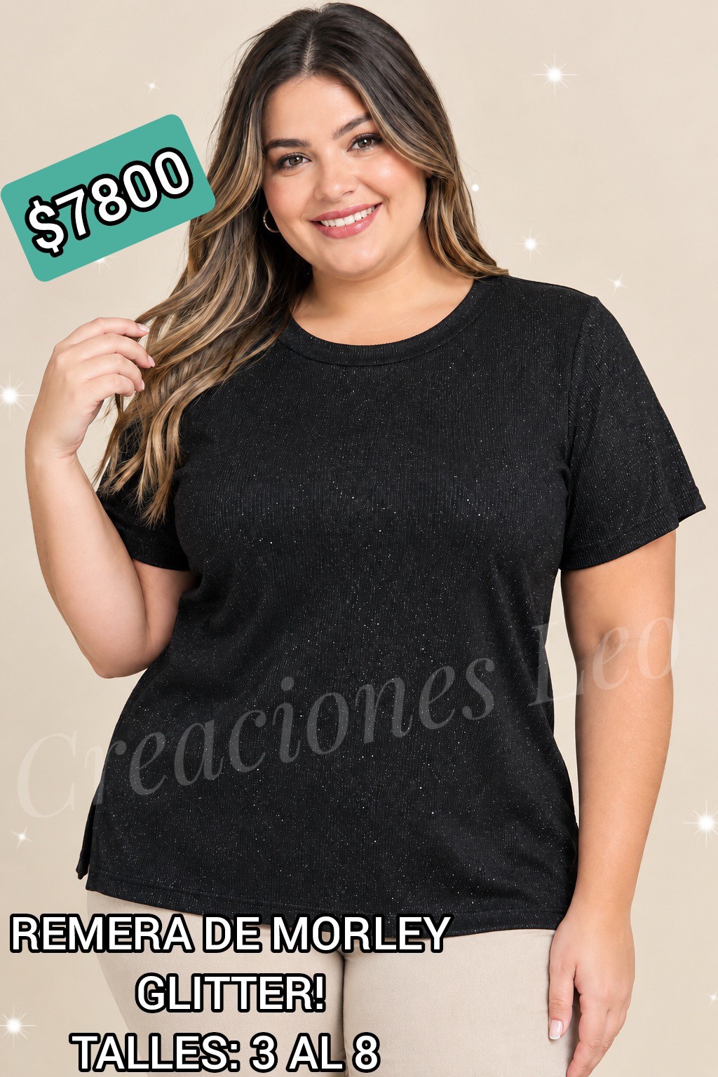 Remera de Morley con Gliter! - Imagen 3