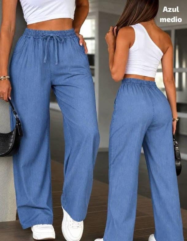 Palazo Semi Jeans - Imagen 3