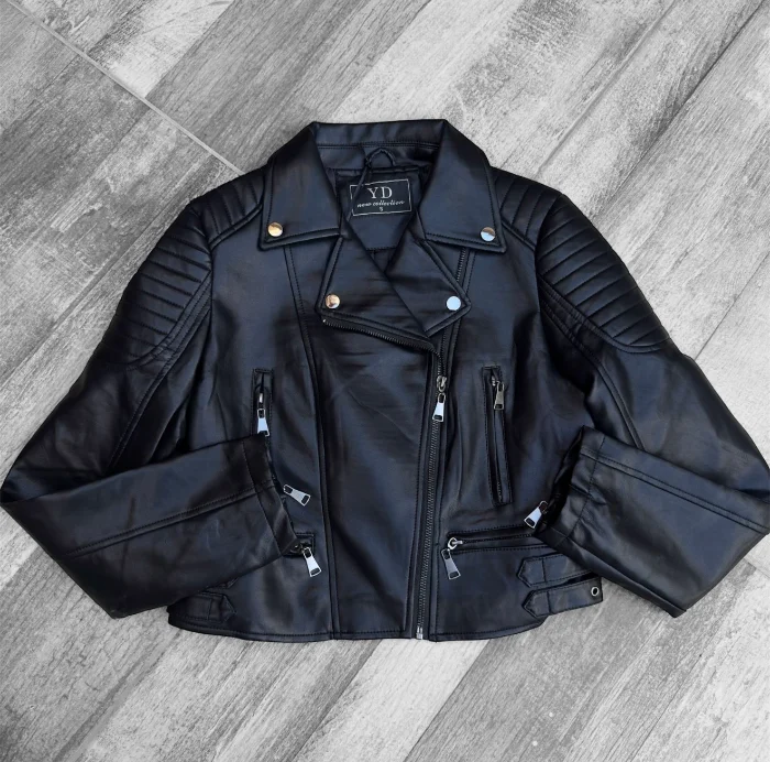 Campera Eco Cuero #201h