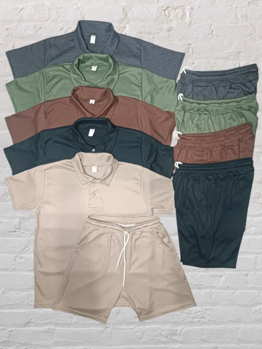 Conjunto Chomba Wafle Hombre