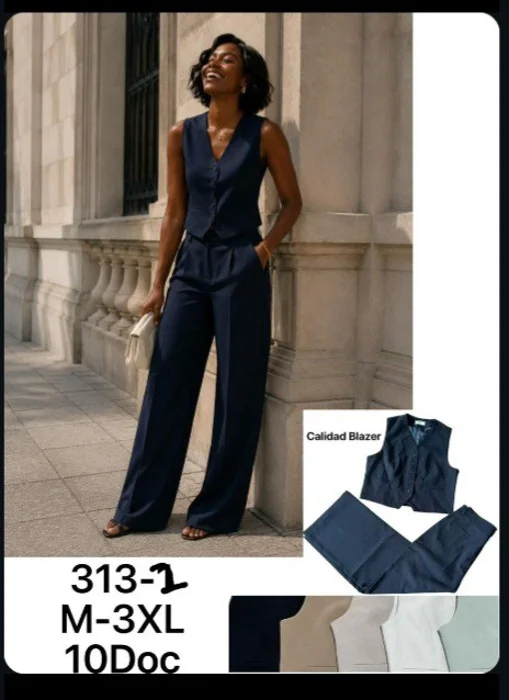 Conjunto Sastrero Chaleco y Pantalón _ Hhp