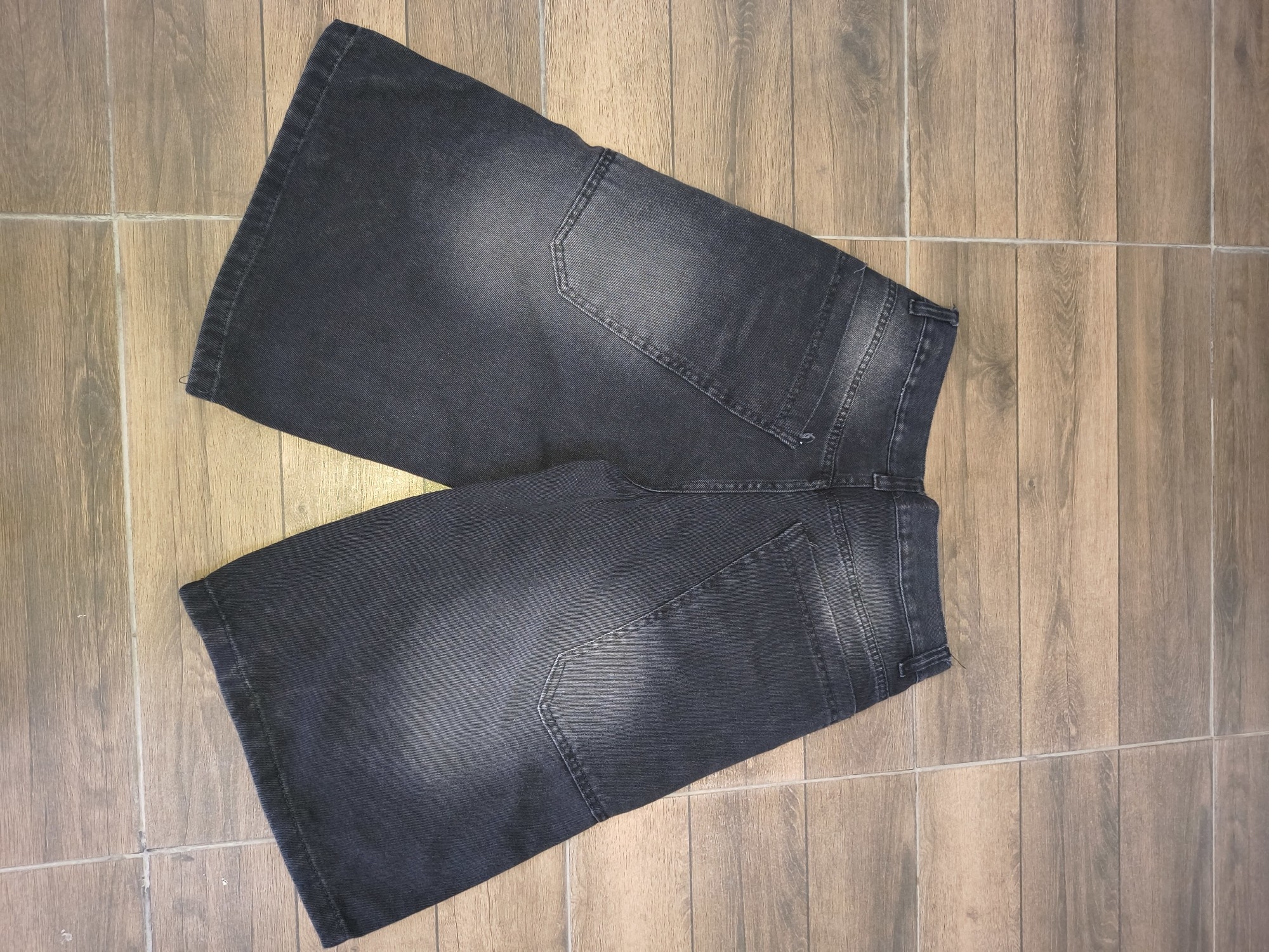 Bermudas Bagy Negro Ston  de Mujer - Imagen 2