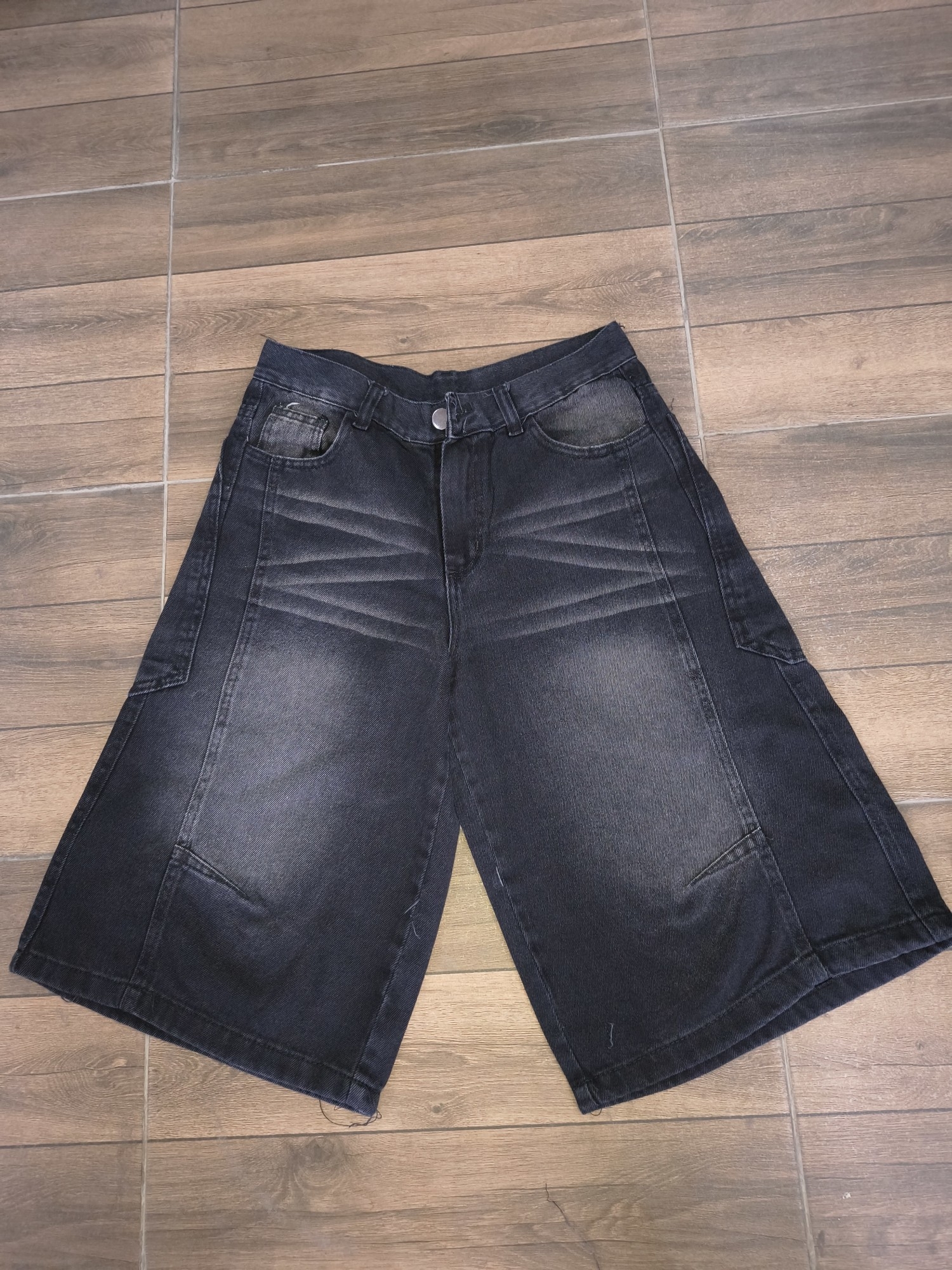 Bermudas Bagy Negro Ston  de Mujer - Imagen 3