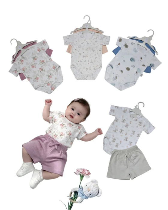 Conjunto Beba Algodon Pima