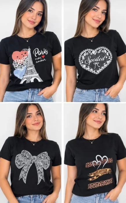 Remeras Algodón Peinado