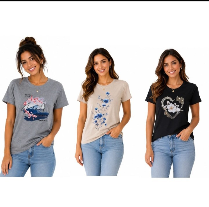 Remeras Algodón Peinado - Imagen 3
