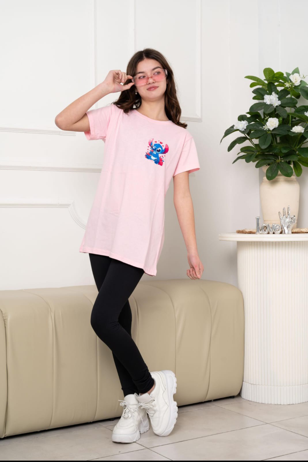 Remeron Algodon Peinado Stitch - Imagen 2