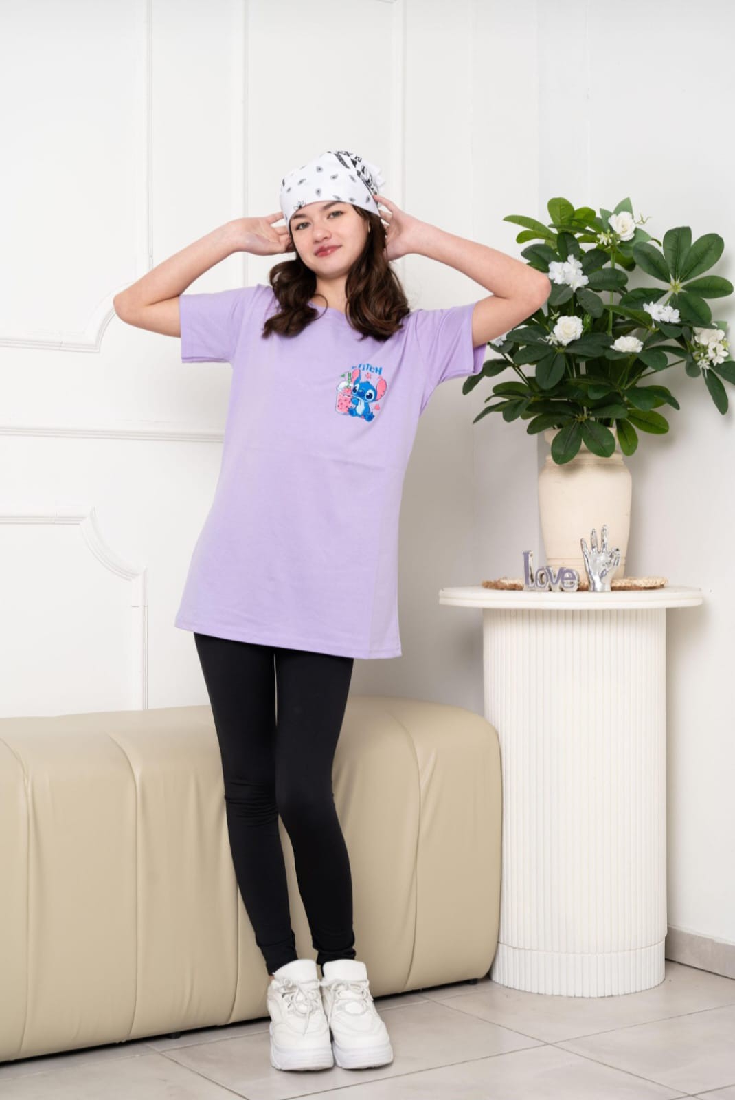 Remeron Algodon Peinado Stitch - Imagen 3