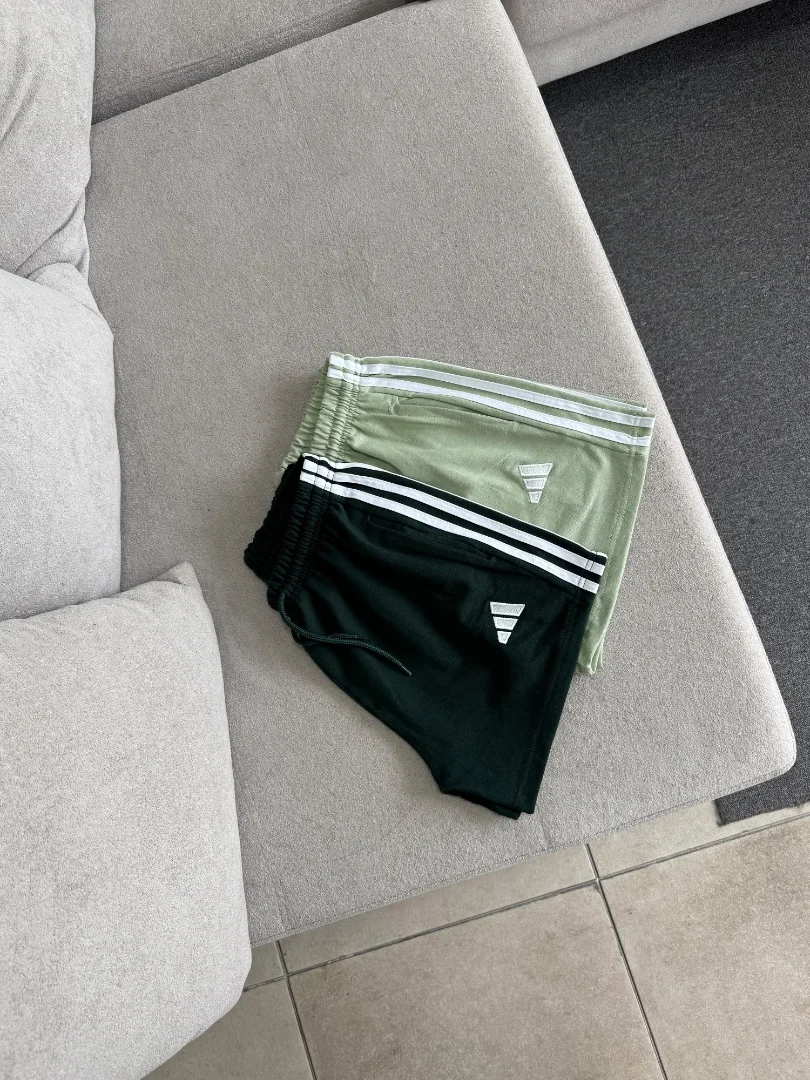 Shorts Ad Algodón Bordado - Imagen 1