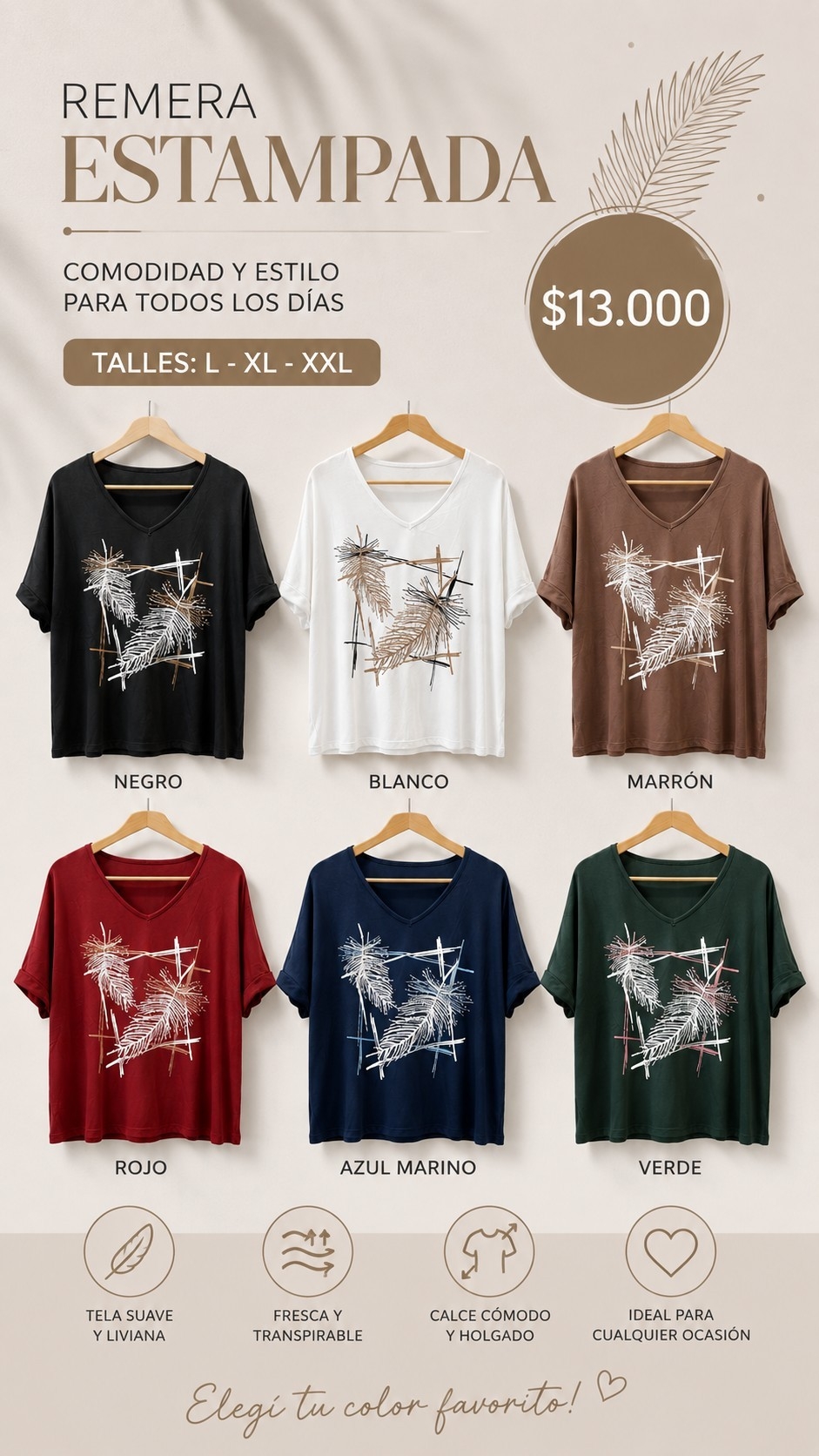 Remera Modal Luz - Imagen 2