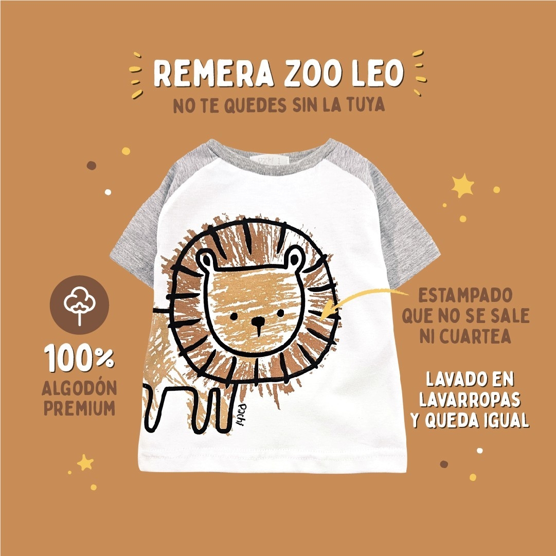 Remera Animales de la Selva - Imagen 2