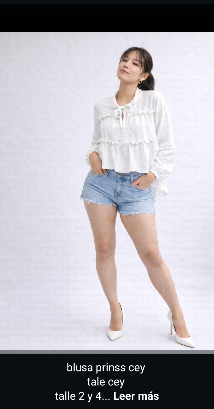 Blusas de Vestir Tela Cey - Imagen 3