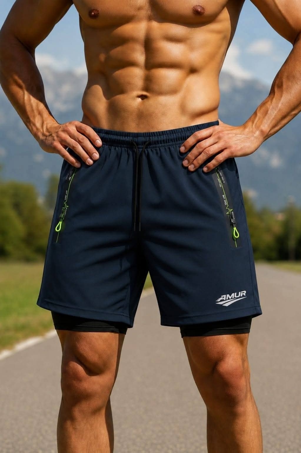 Short de Microfibra con Calza de Lycra por Dentro - Imagen 3