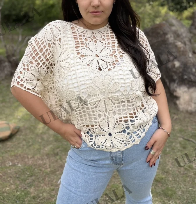 Remera Hilo Crochet Cod Qha_10