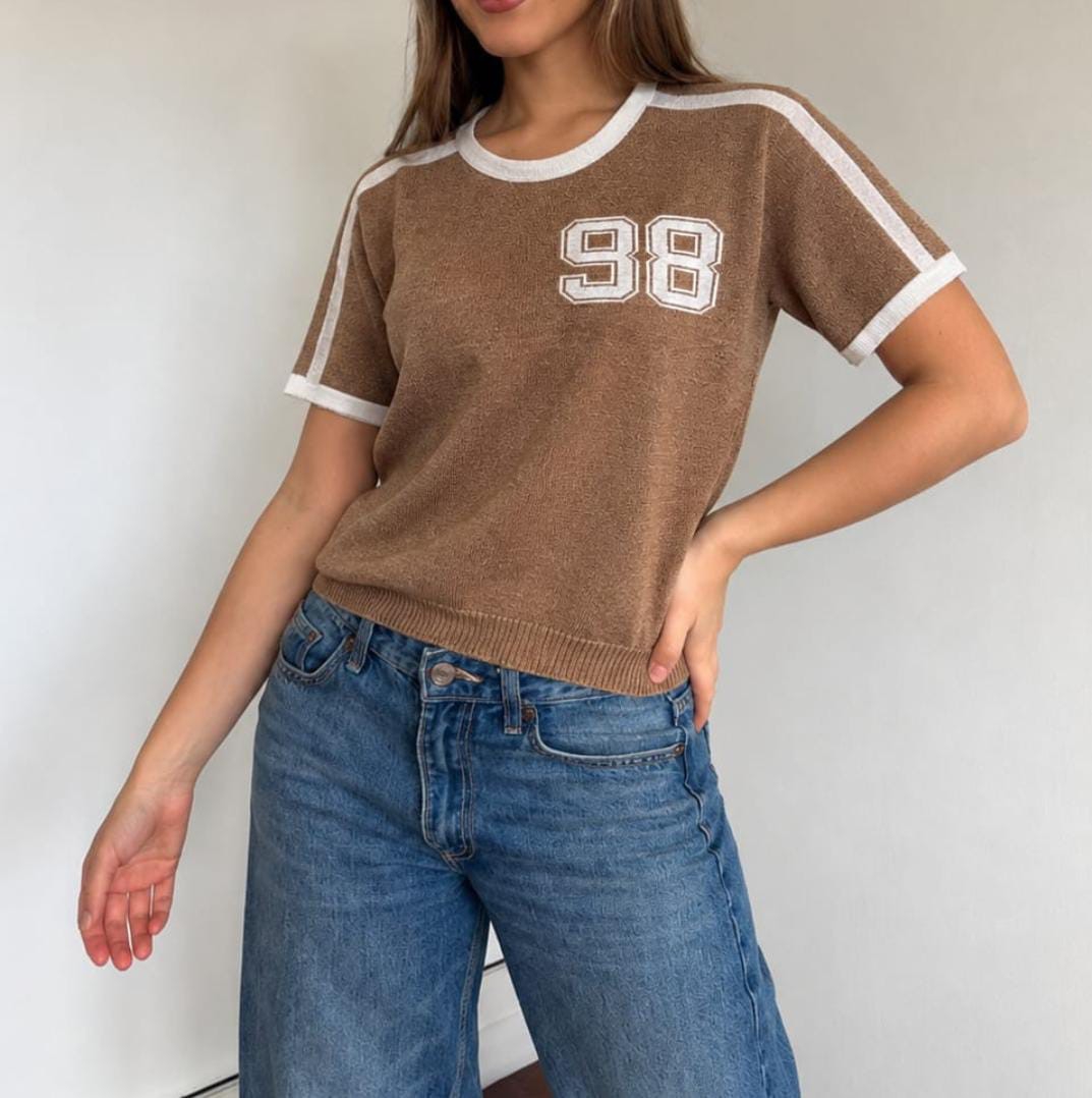 Remera Hilo Bremer Mujer Verano Dama Camisa Camiseta Remeron Top Manga Corta - Imagen 2