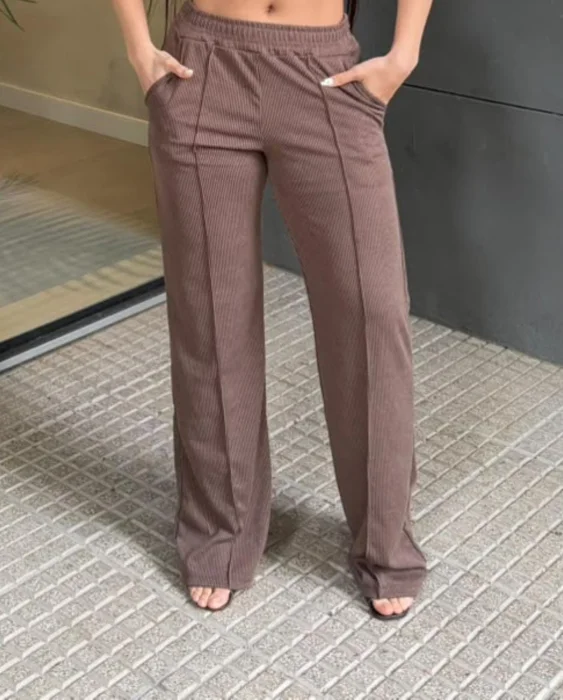 Palazzo Morley Diesel Talle Especial Mujer Verano Dama Pantalón Jogging Calza