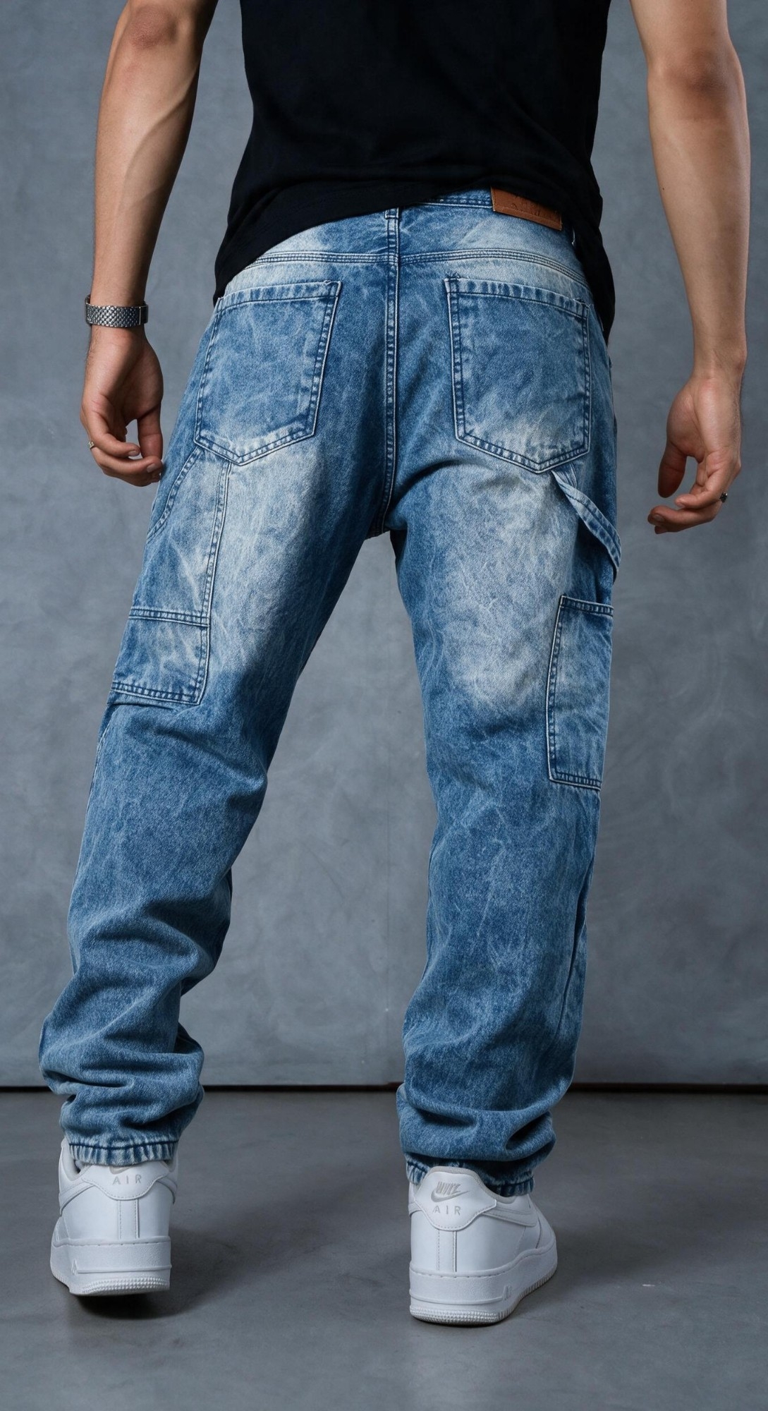 Pantalón Mom Carpintero Estilo Urbano - Imagen 2