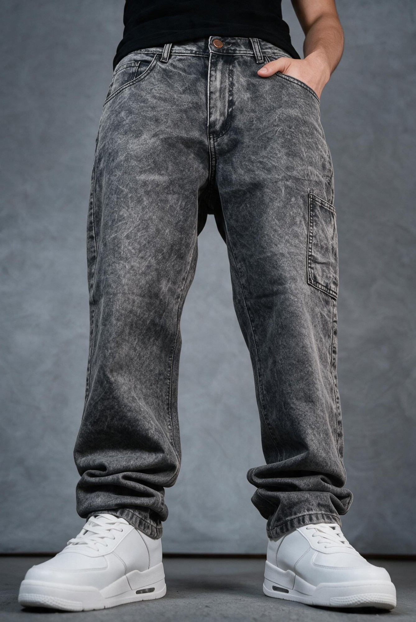 Pantalón Mom Carpintero Estilo Urbano - Imagen 5