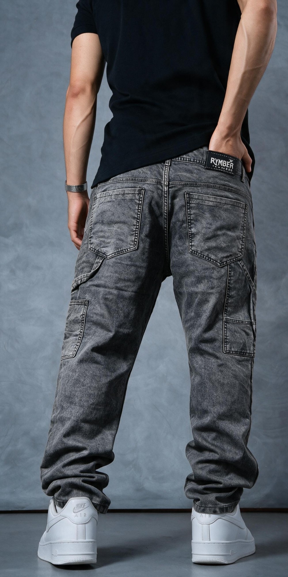 Pantalón Mom Carpintero Estilo Urbano - Imagen 6