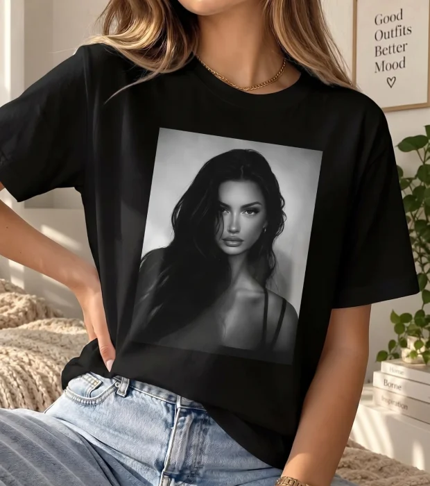 Remera Chica Misteriosa Algodón