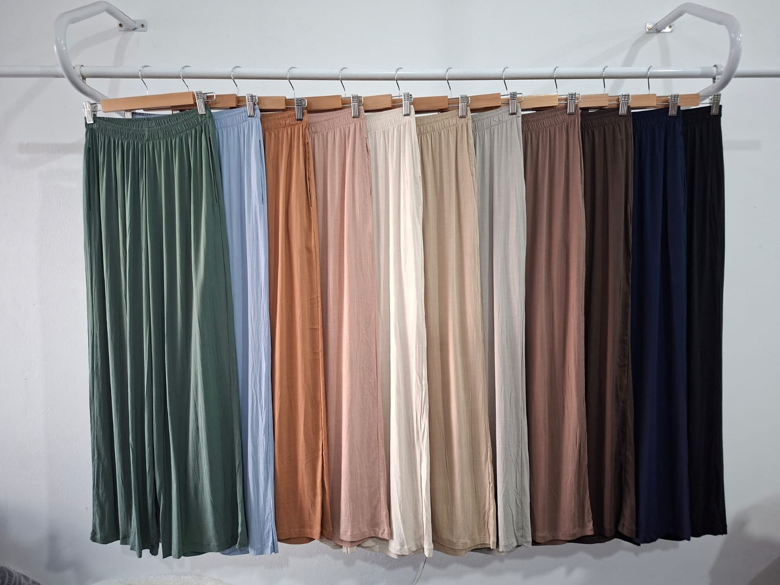 Palazzo Lino Spandex Talle Especial Mujer Verano Dama Pantalón Jogging Calza Bahiano - Imagen 3
